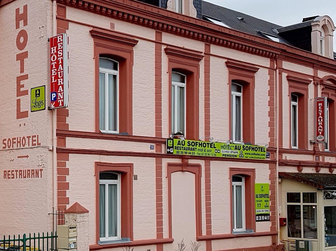 Logis - Hotel Et Restaurant Le Sofhotel Forges-les-Eaux Exterior photo